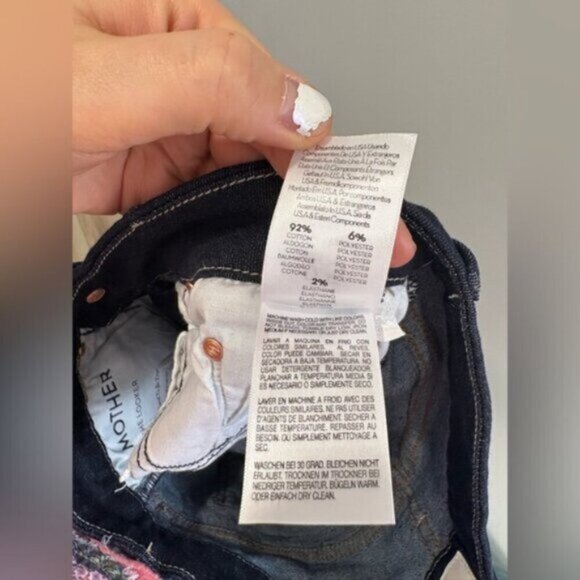 MOTHER THE LOOKER JEANS - size 25 - Picture 10 of 11